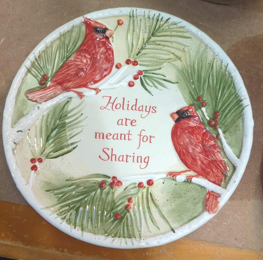 Sentiment Serverware Round Sentiment Plate by Fitz & Floyd-1