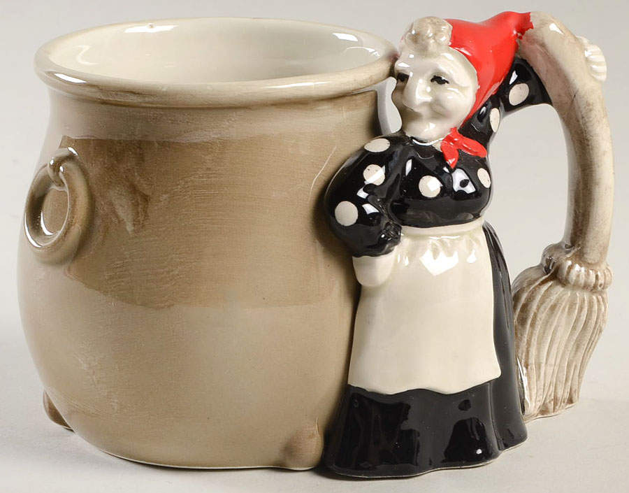 Kitchen Witch Mug by Fitz & Floyd-1