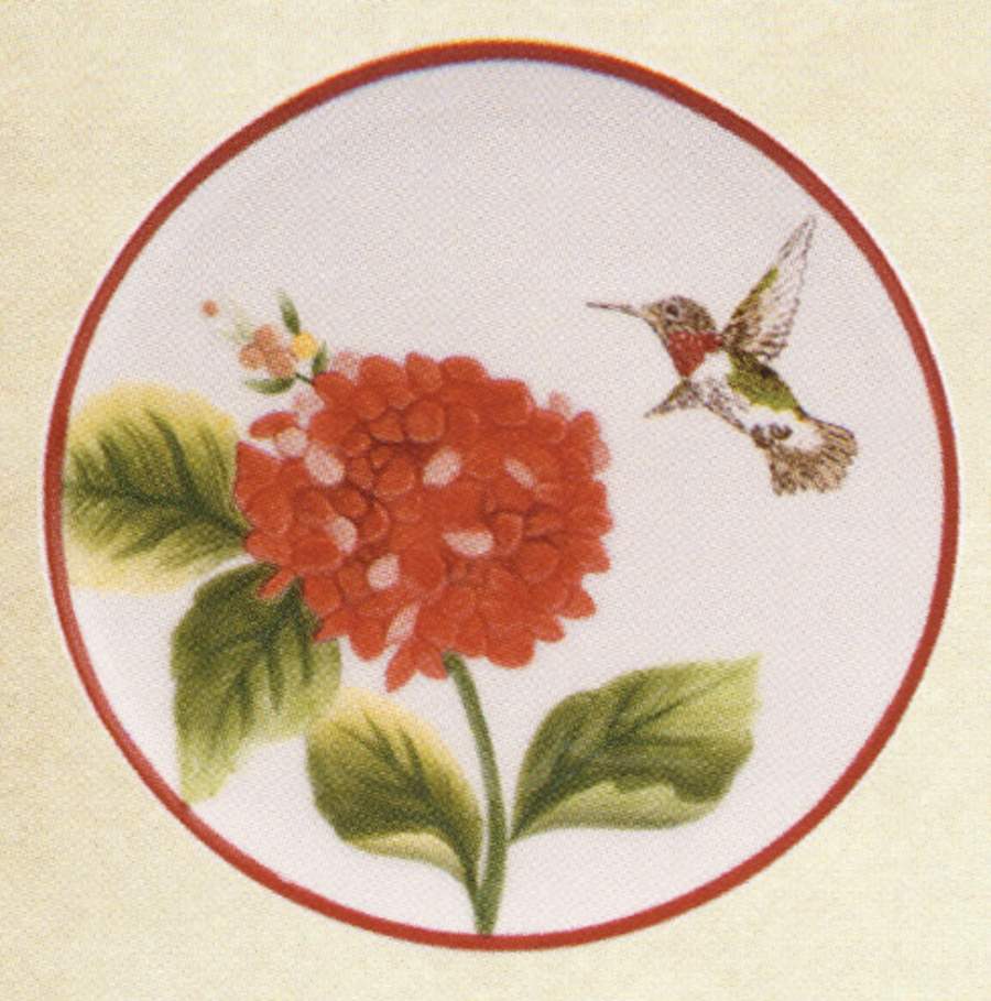 Flower Market Snack Plate by Fitz & Floyd-1