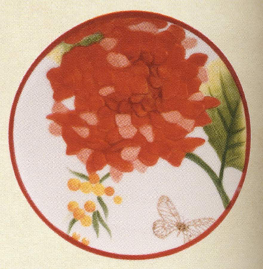 Flower Market Snack Plate by Fitz & Floyd-1