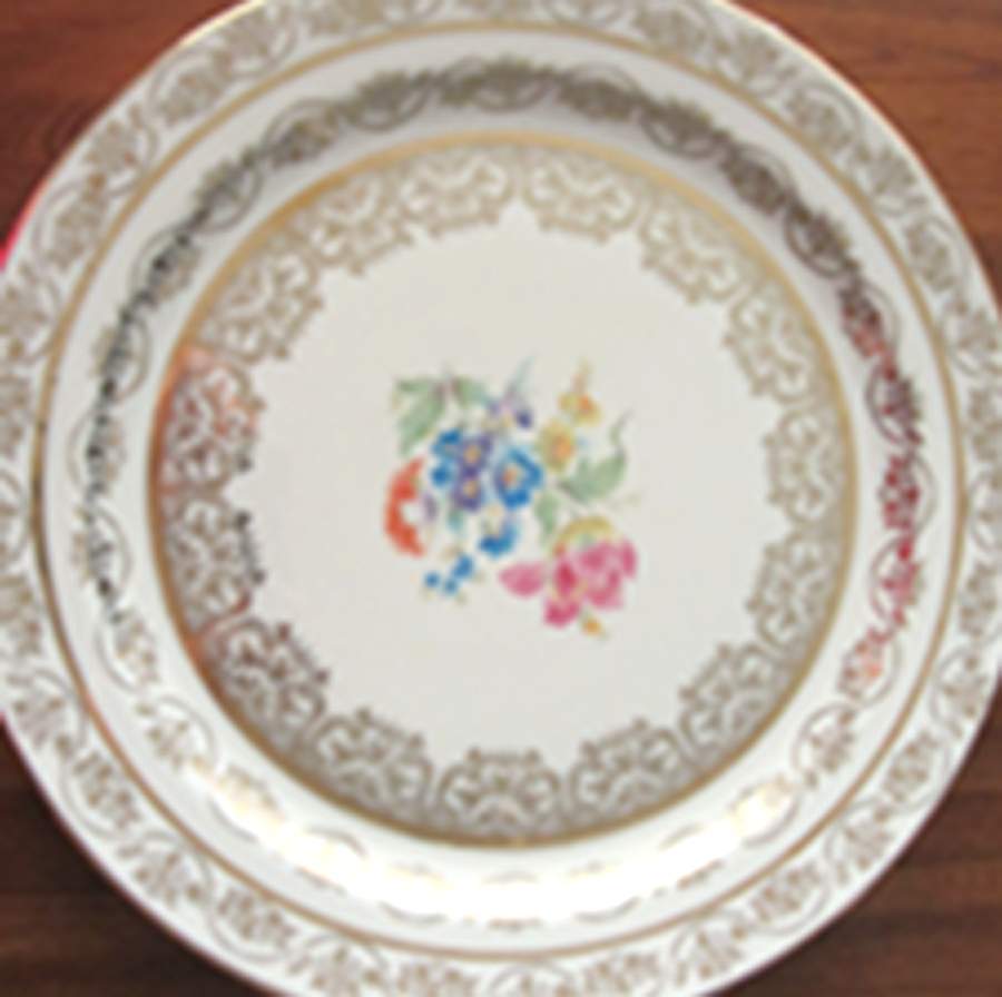 FOY12 12" Chop Plate (Round Platter) by Fondeville (NY)-1