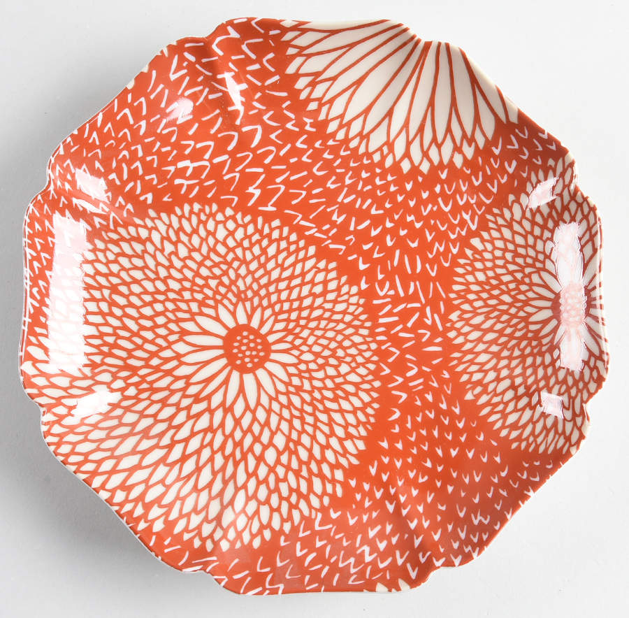 FIT99 Scalloped Luncheon Plate by Fitz & Floyd-1