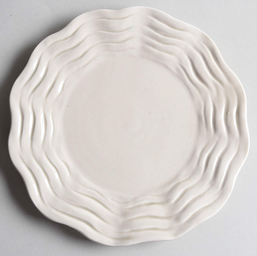 Shell with Fish (Giftware) Wave Plate by Fitz & Floyd-1