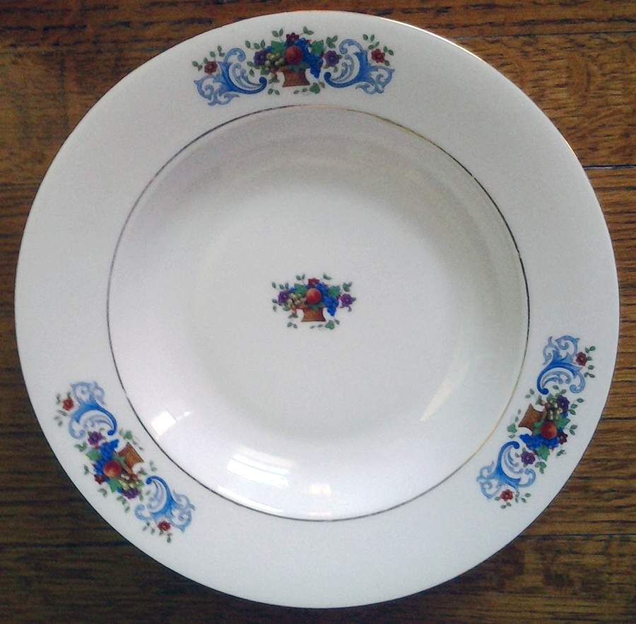 FAN122 Rim Soup Bowl by France-1