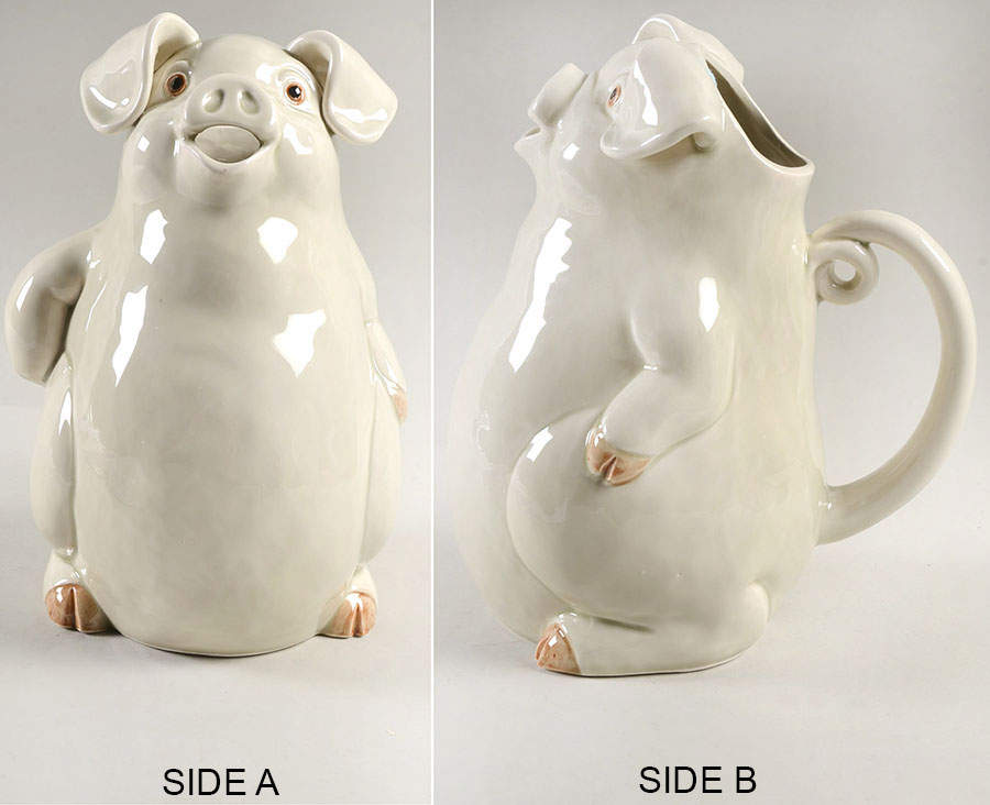Pigs 48 Oz Pitcher by Fitz & Floyd-1