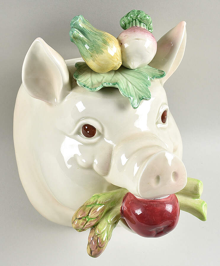 Pigs Utensil Holder by Fitz & Floyd-1