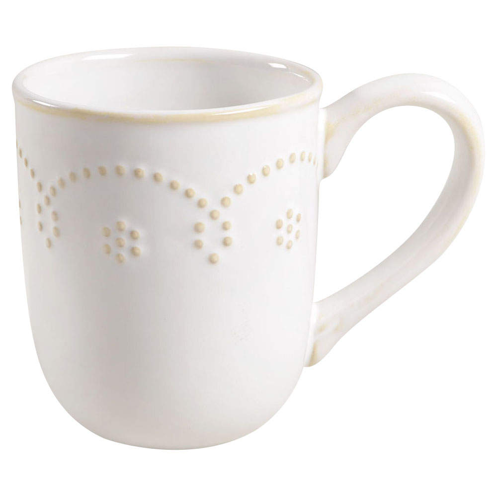 Fontinella White Mug by Food Network-1