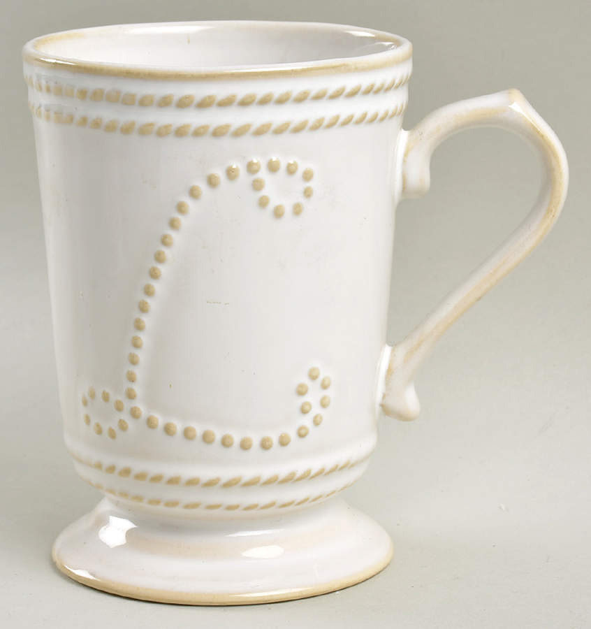 Fontinella White Footed Mug by Food Network-1