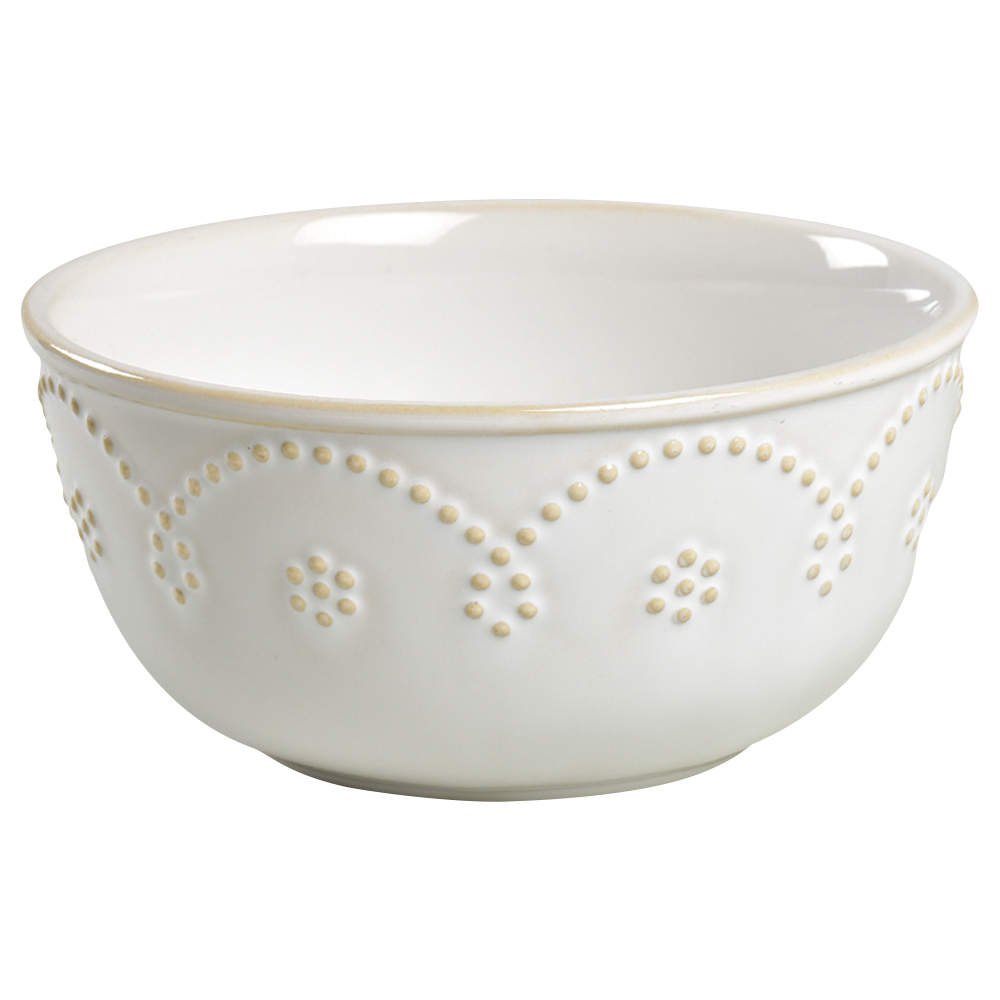 Fontinella White Soup/Cereal Bowl by Food Network-1