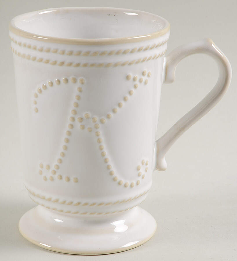 Fontinella White Footed Mug by Food Network-1