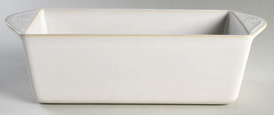 Fontinella White Loaf Pan by Food Network-1