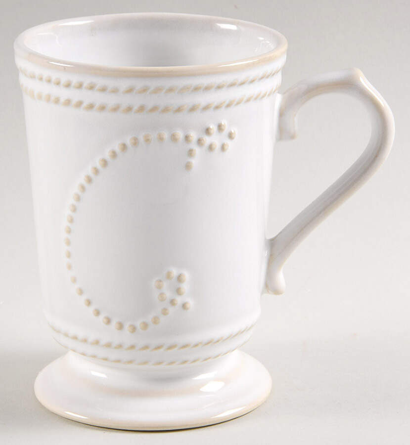 Fontinella White Footed Mug by Food Network-1