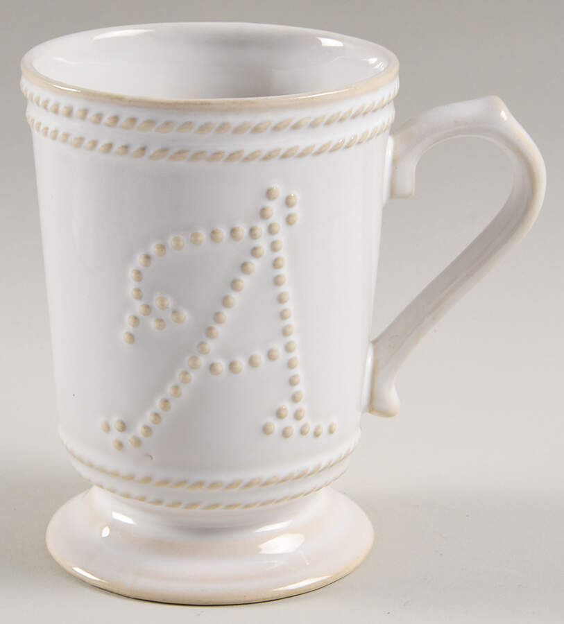 Fontinella White Footed Mug by Food Network-1