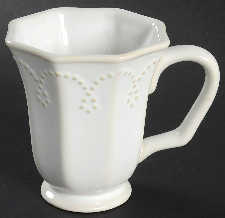 Fontinella White Footed Mug by Food Network-1