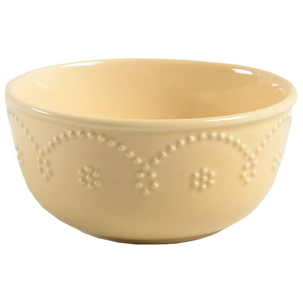 Fontinella Yellow Soup/Cereal Bowl by Food Network-1