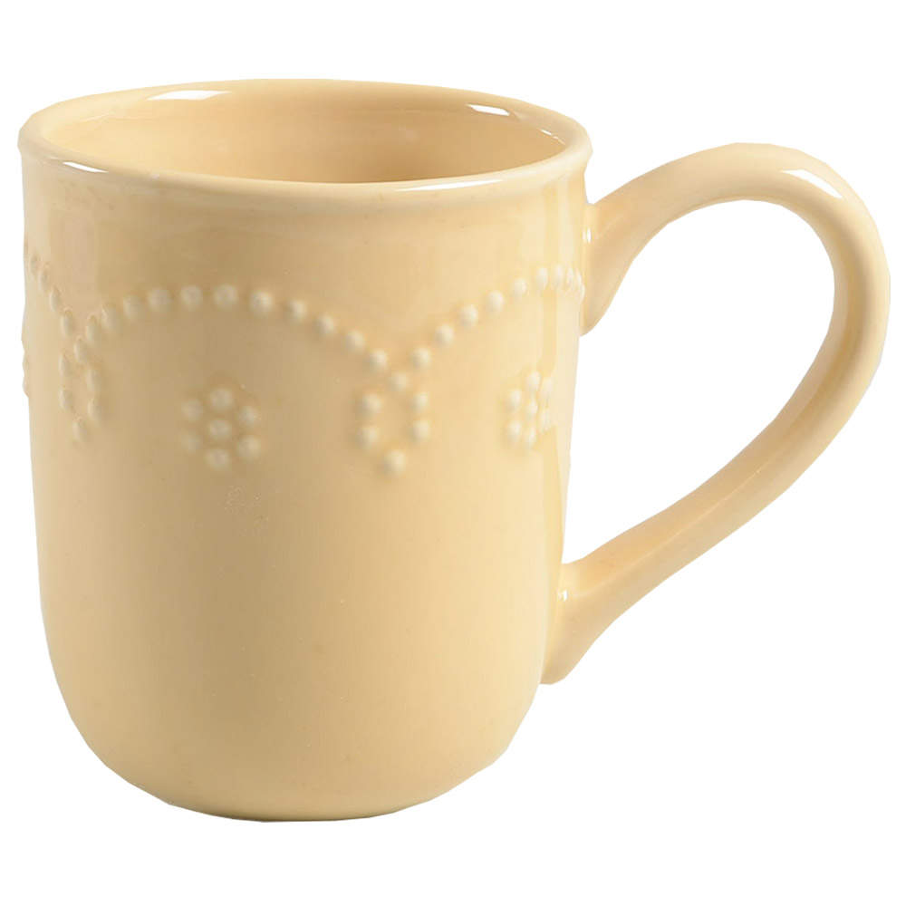 Fontinella Yellow Mug by Food Network-1