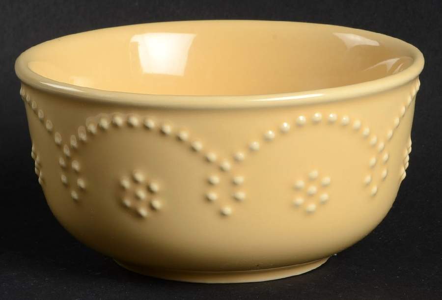 Fontinella Yellow Oatmeal Bowl by Food Network-1