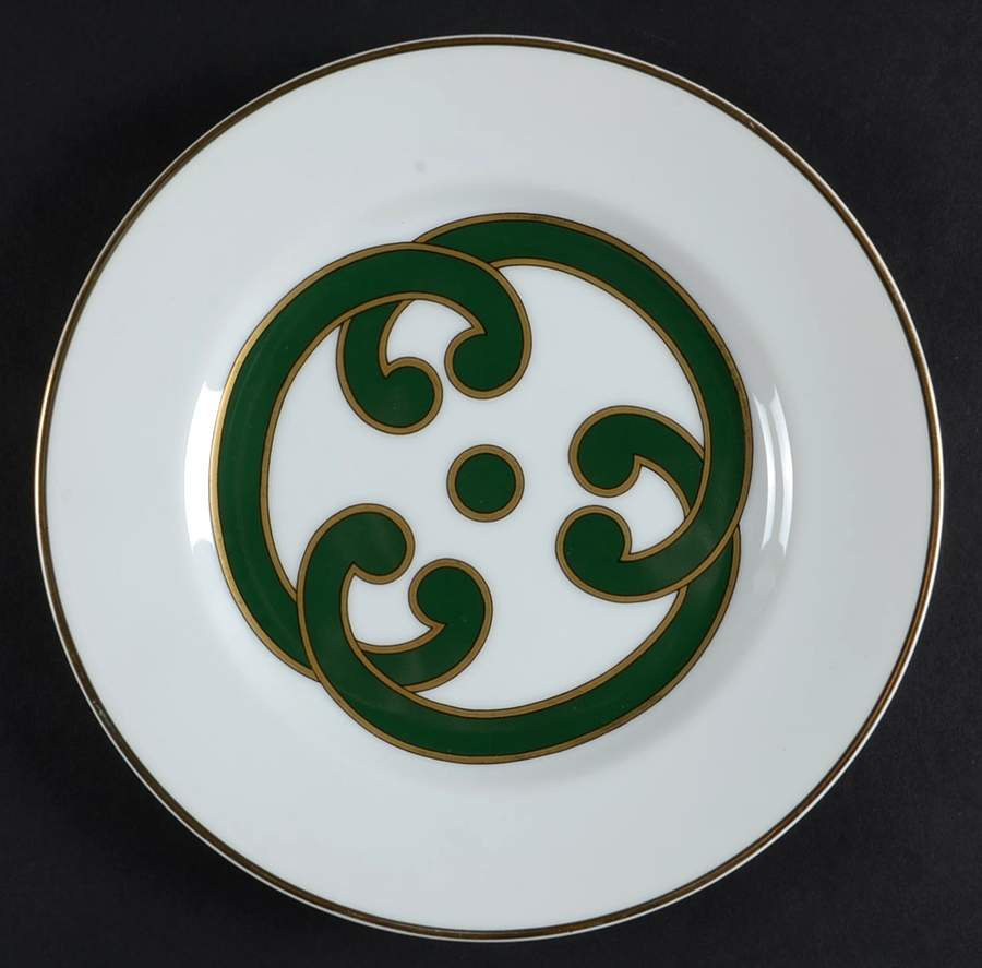 Charade Green Salad Plate by Fitz & Floyd-1