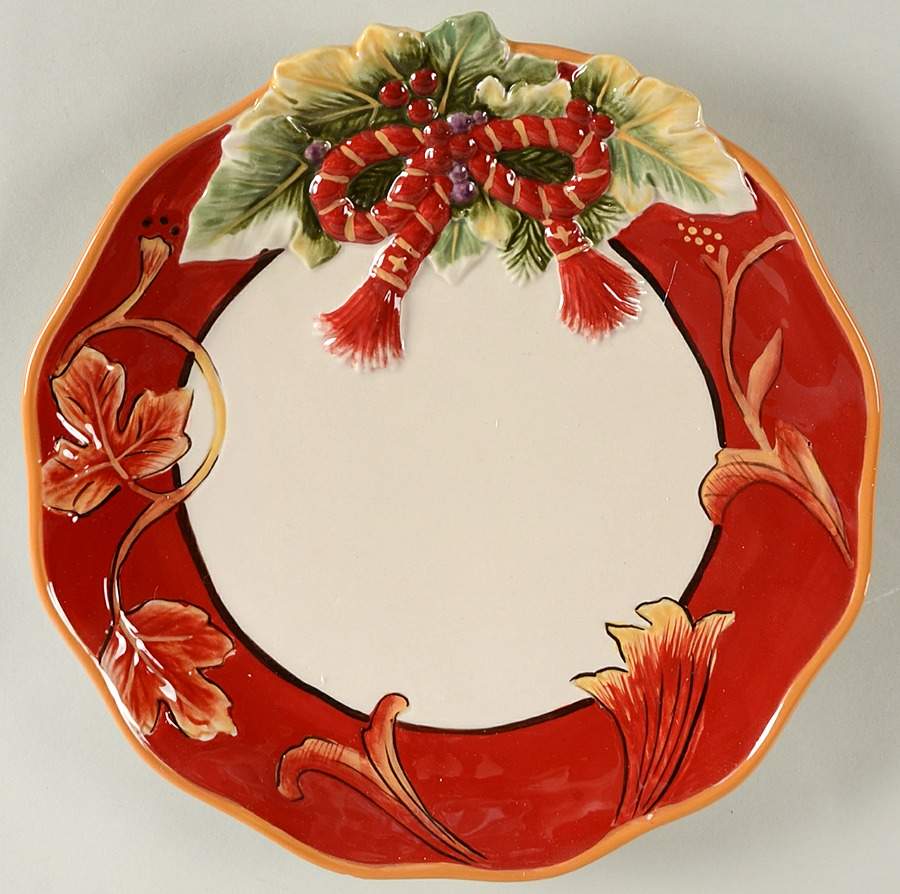 Regal Holiday Salad Plate by Fitz & Floyd-1