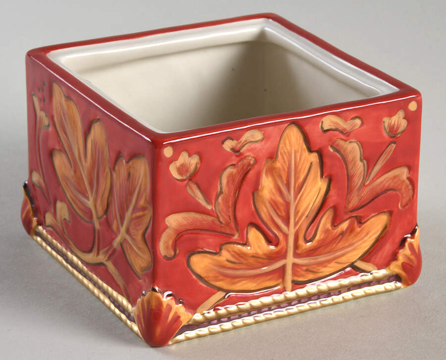 Regal Holiday Square Box, No Lid by Fitz & Floyd-1