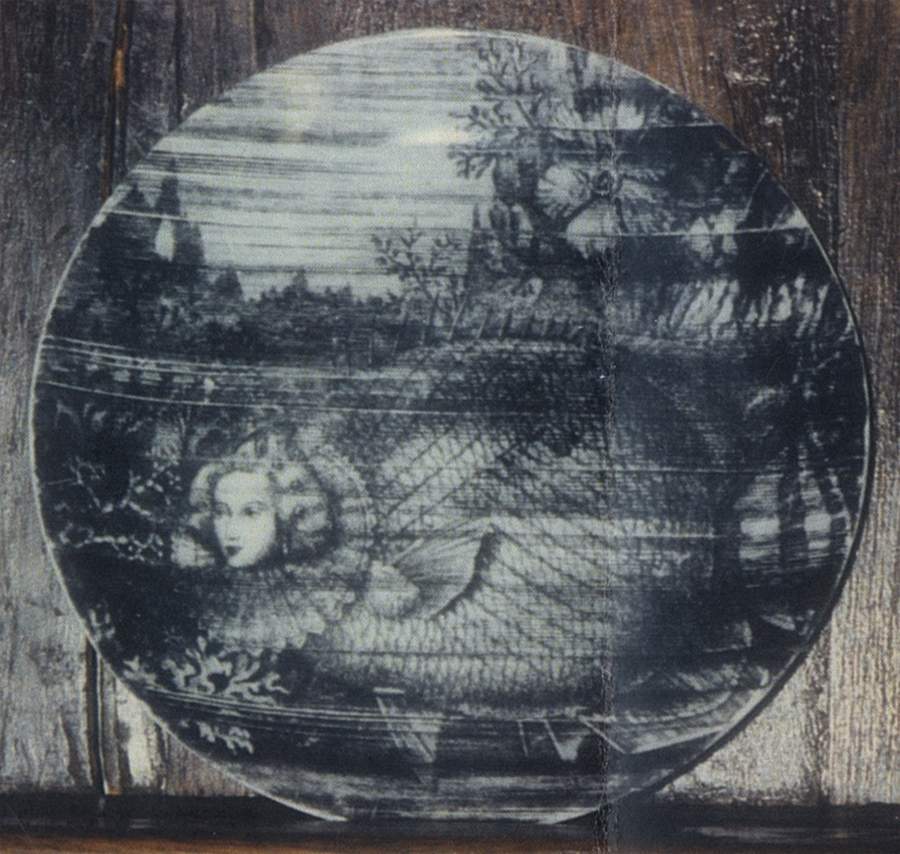 Sirene Salad Plate by Piero Fornasetti-1