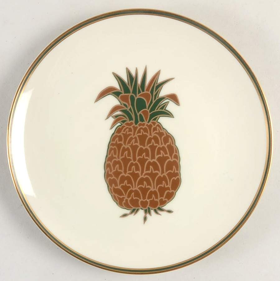 Pineapple Salad Plate by Fitz & Floyd-1