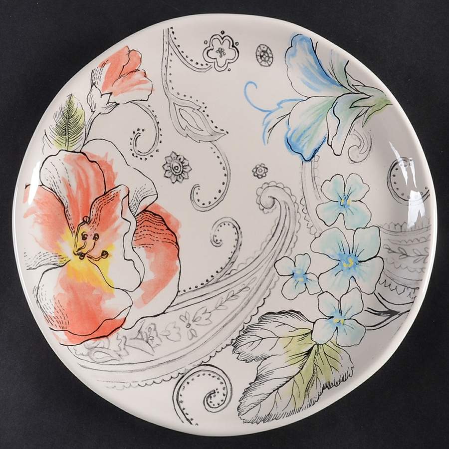 Paisley Park Salad Plate by Fitz & Floyd-1