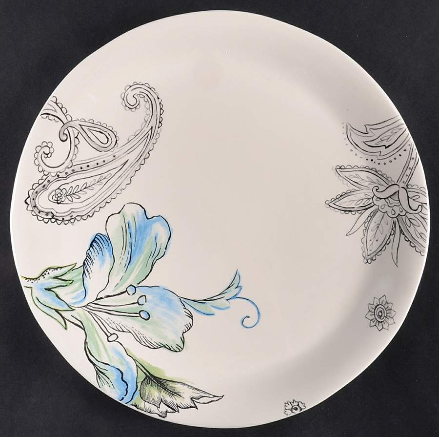 Paisley Park Dinner Plate by Fitz & Floyd-1