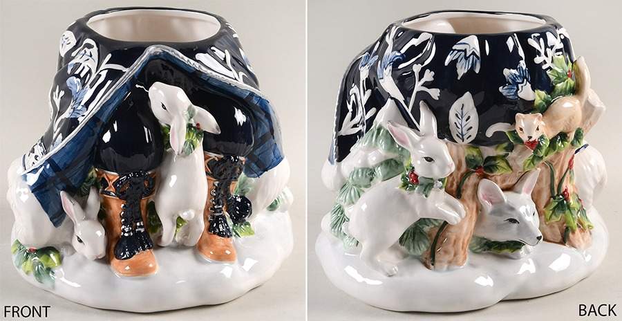 Bristol Figural Cookie Jar No Lid by Fitz & Floyd-1