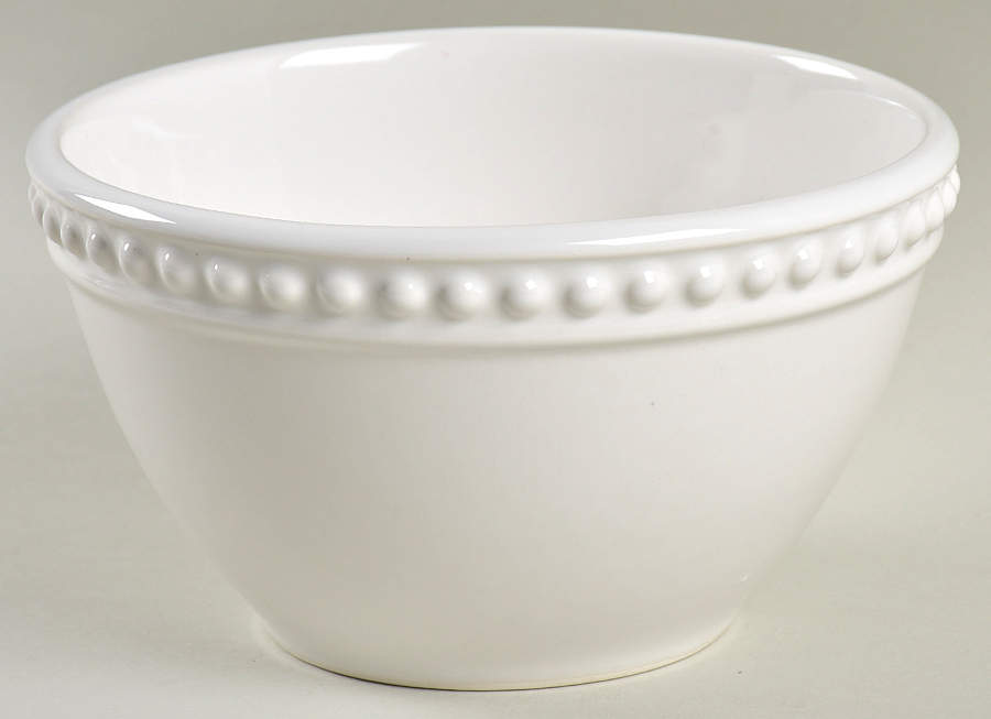 Delmar White Soup/Cereal Bowl by Fapor (Portugal)-1