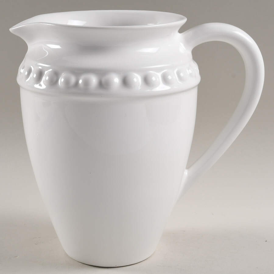 Delmar White 80 Oz Pitcher by Fapor (Portugal)-1