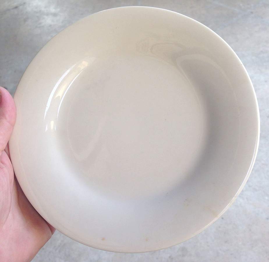 Ivory Herald Salad Plate by Fashion Manor-1