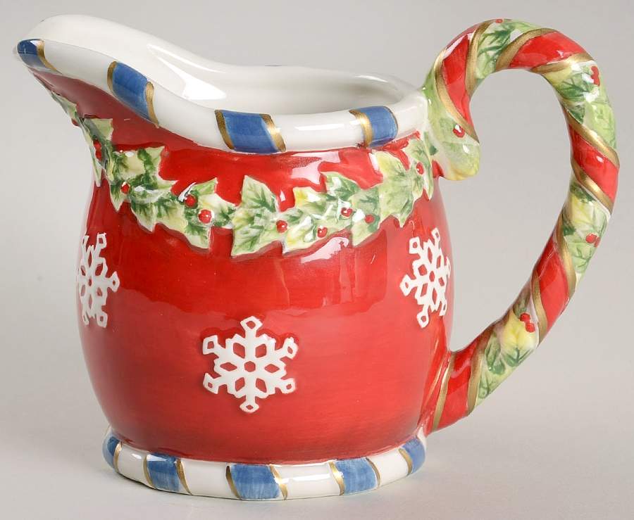 Christmas Snowman Creamer by Fitz & Floyd-1