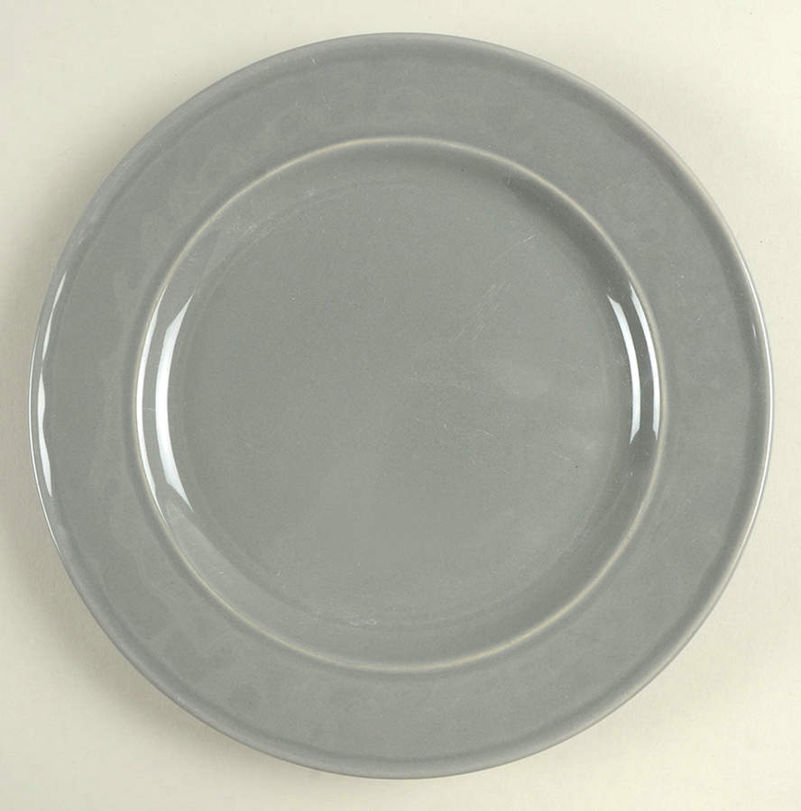 Fontina Gray Salad Plate by Food Network-1