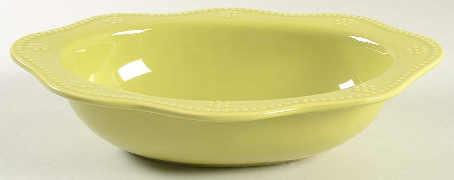 Fontinella Sprout (Light Green) 11" Oval Vegetable Bowl by Food Network-1