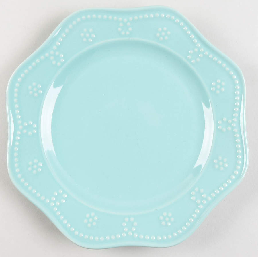 Fontinella Aqua Salad Plate by Food Network-1