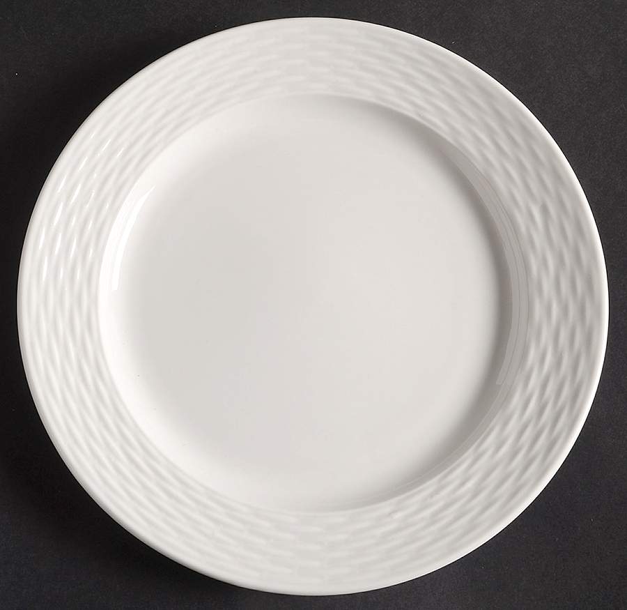 Basketweave Salad Plate by Food Network-1