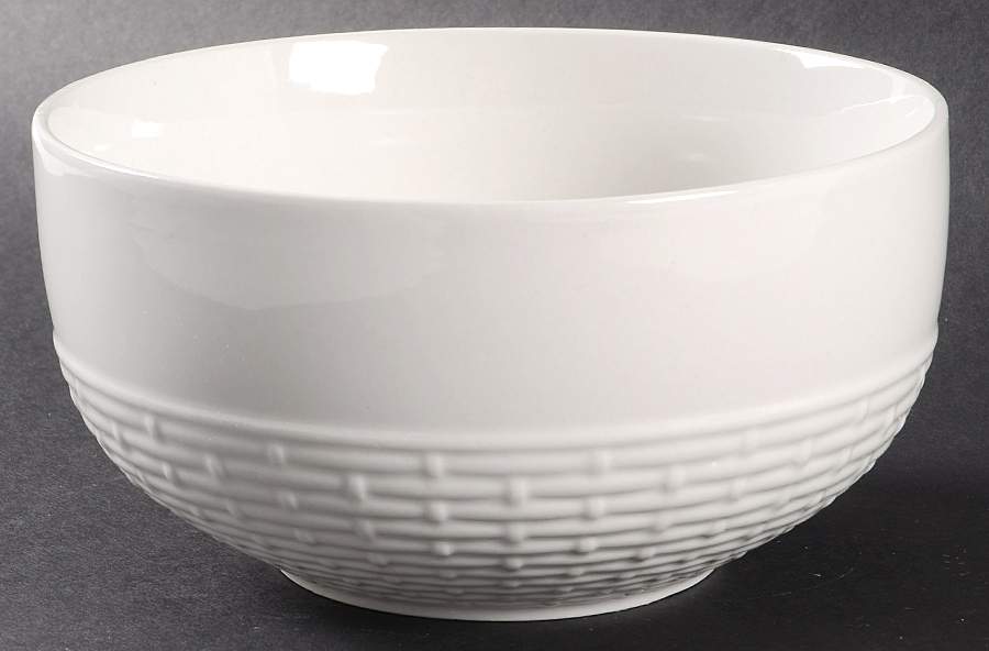 Basketweave Soup/Cereal Bowl by Food Network-1
