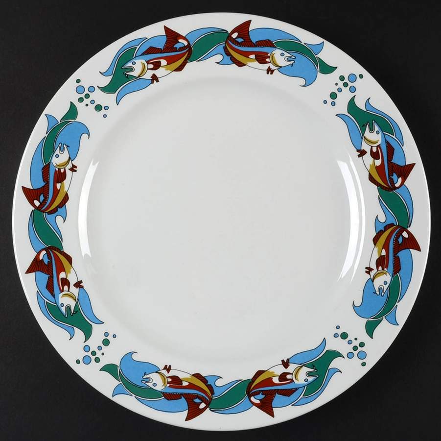 FIG36 Dinner Plate by Figgjo (Norway)-1