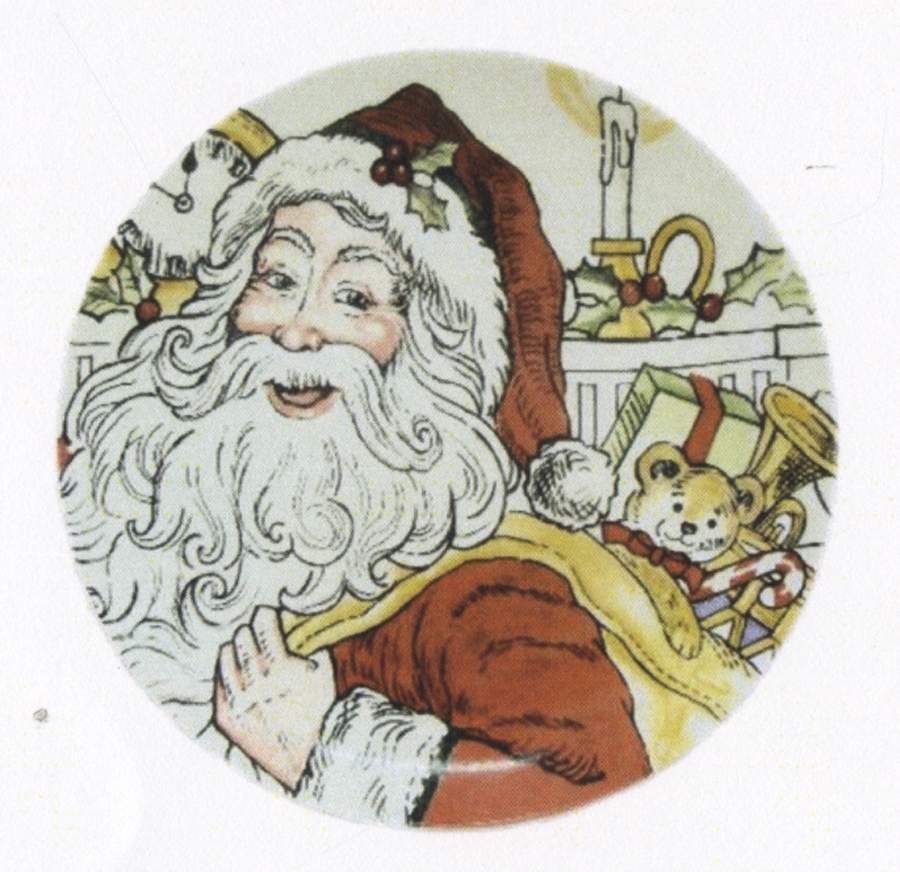Night Before Christmas Accent Salad Plate by Fitz & Floyd-1