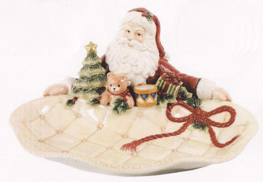 Night Before Christmas Figural Server by Fitz & Floyd-1