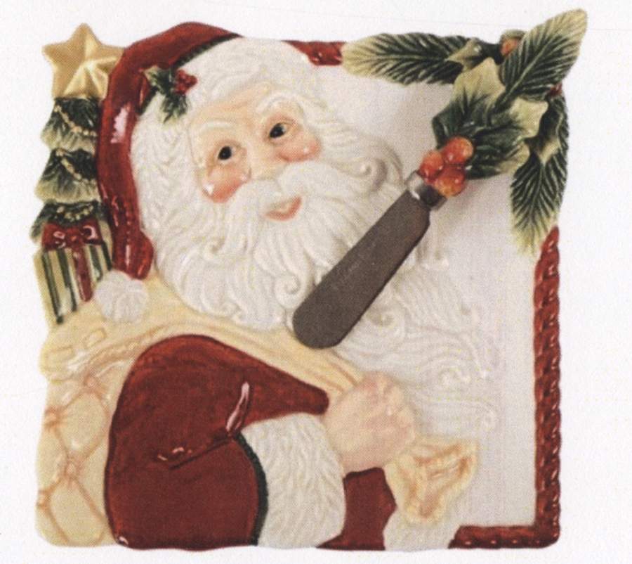Night Before Christmas Figural Spreader (Dip & Spreader Set) by Fitz & Floyd-1