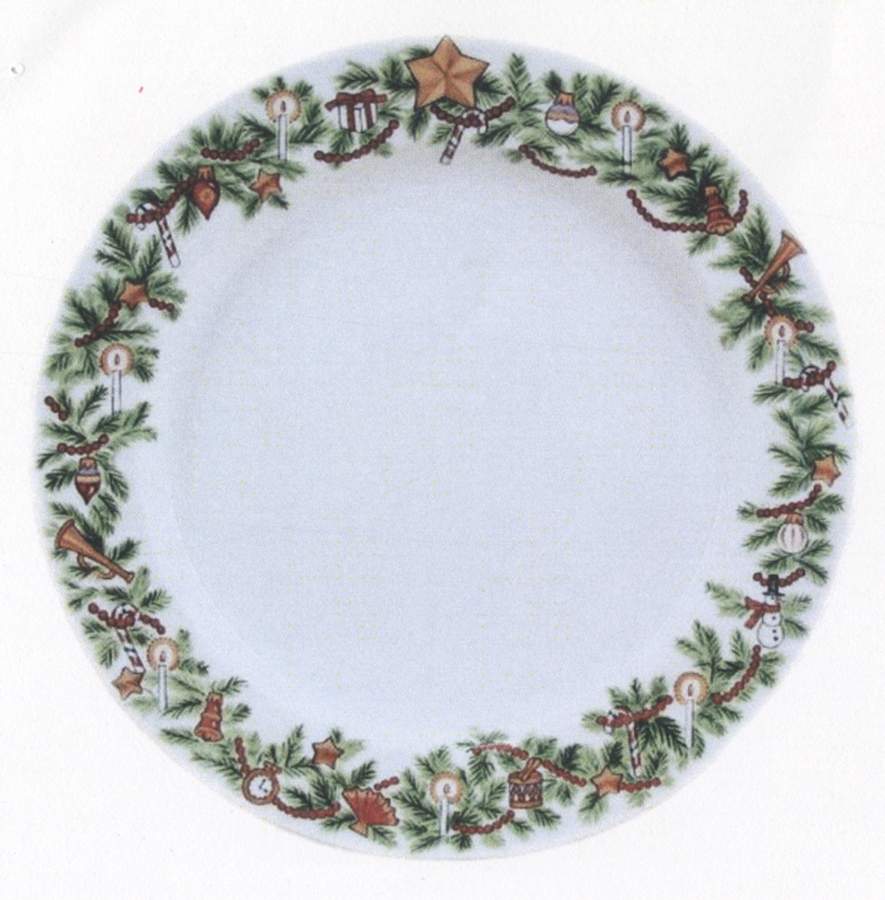 Night Before Christmas Dinner Plate by Fitz & Floyd-1