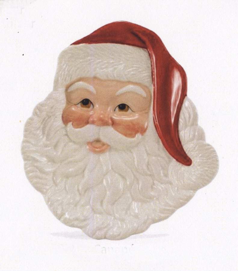Letters To Santa Figural Canape Plate by Fitz & Floyd-1