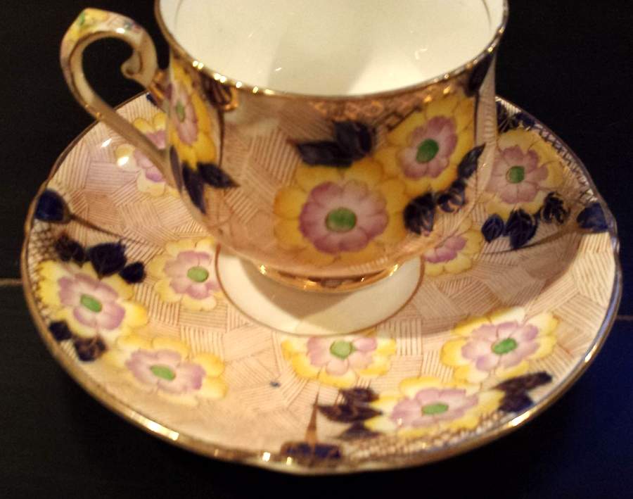 6790 Footed Cup & Saucer Set by Thomas Forester & Sons-1