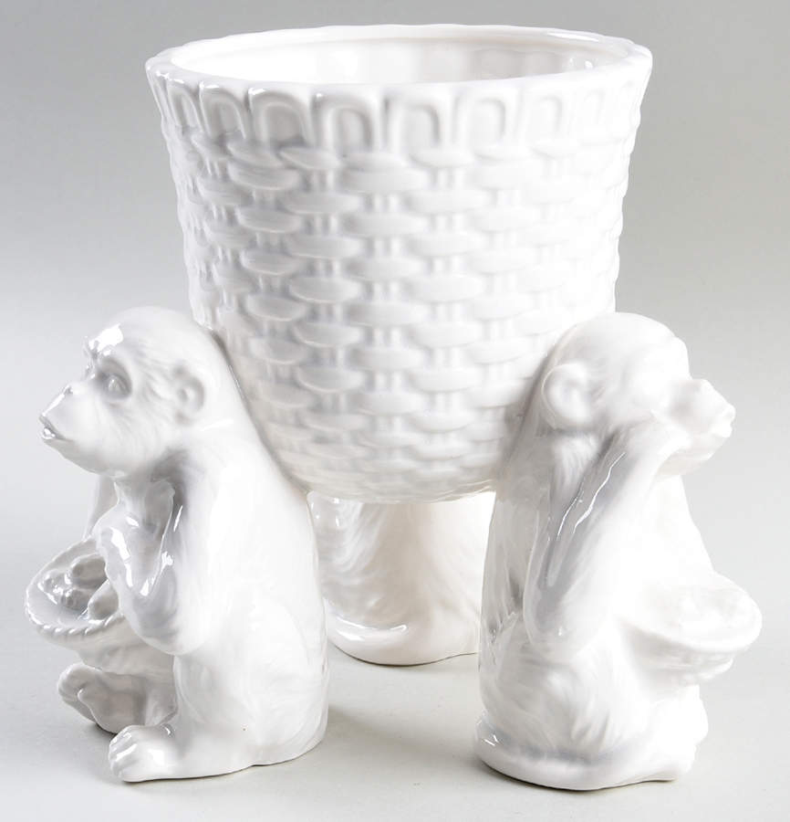 Monkey Business 7" Planter by Fitz & Floyd-1