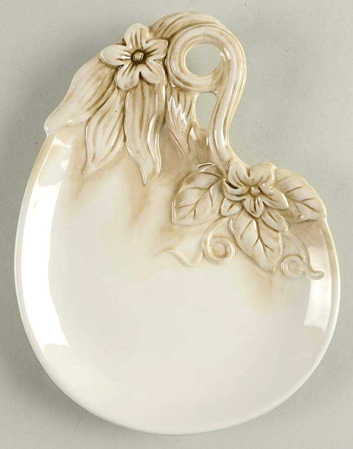 Carrington Figural Canape Plate by Fitz & Floyd-1