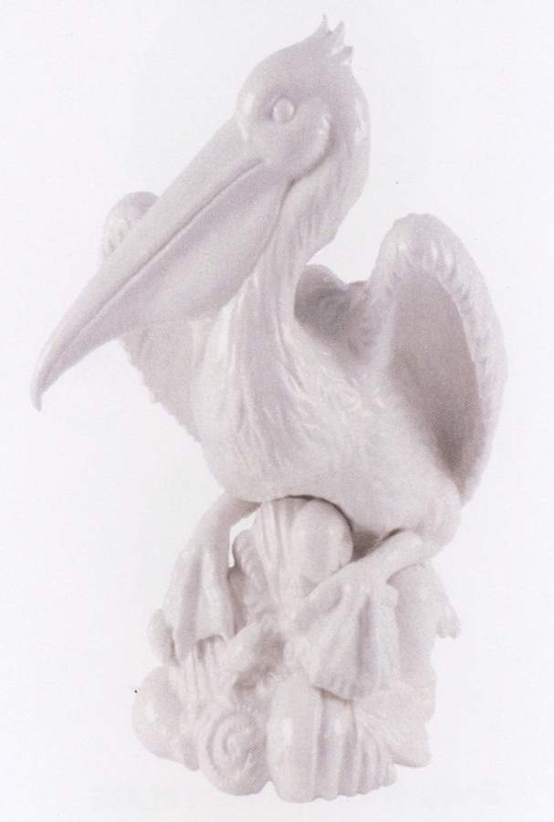 Cape Coral Pelican Figurine by Fitz and Floyd-1