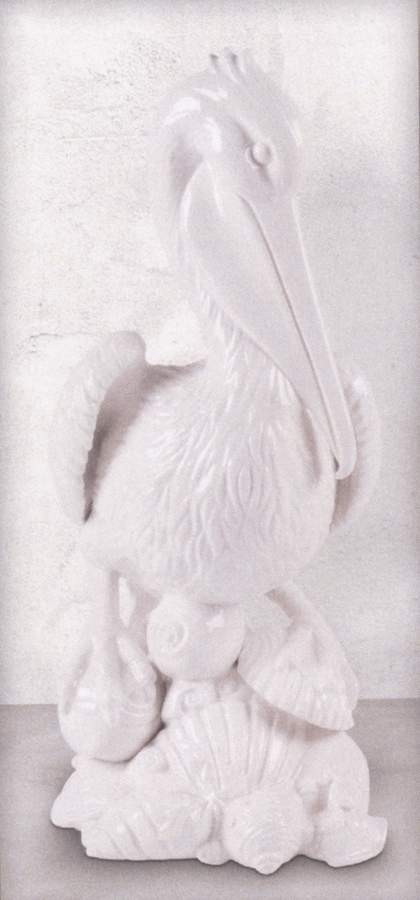 Cape Coral Pelican Figurine by Fitz and Floyd-1