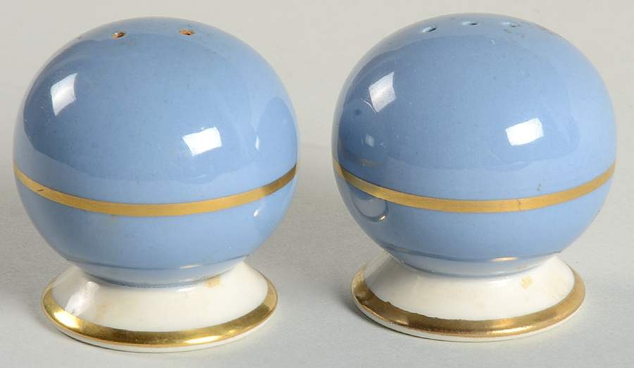 Sylvan-California Dutch Blue (Rim) Salt & Pepper Set by Flintridge-1